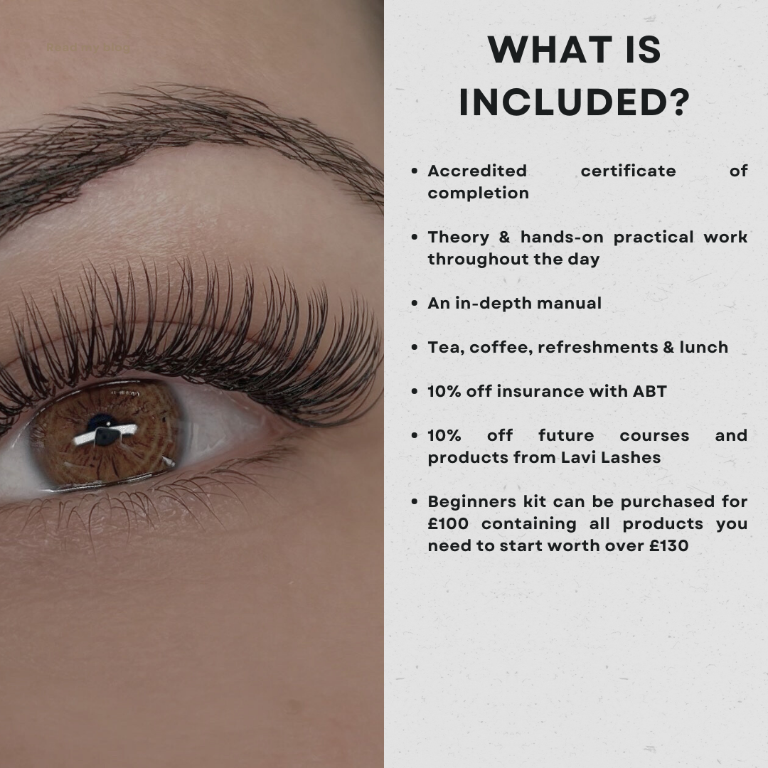 Beginners GROUP Classic Eyelash Extension Course Manchester - 2 Days