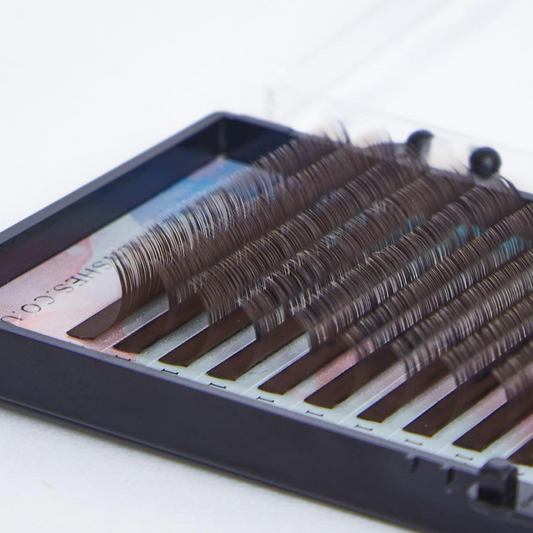 Brown Classic Silk Lashes 0.15