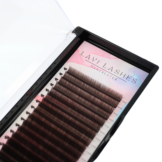 Brown Volume Lashes 0.05 (7-15mm)